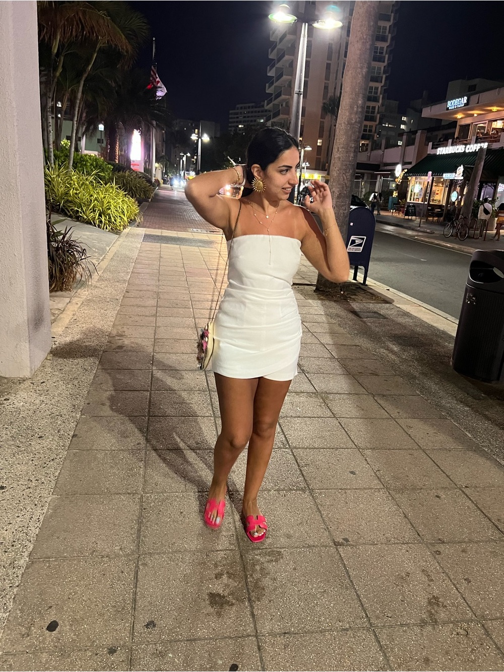 Zara white Romper